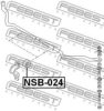 FEBEST NSB-024 Stabiliser Mounting